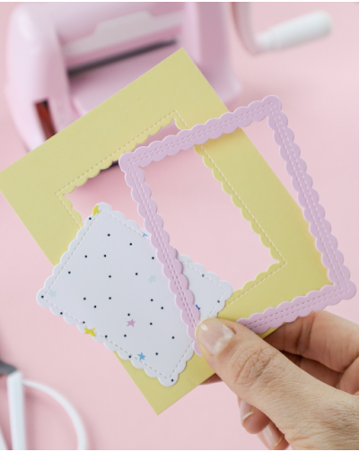 TROQUEL MINI RECTANGULOS ONDEADOS ARTESANA TALLER