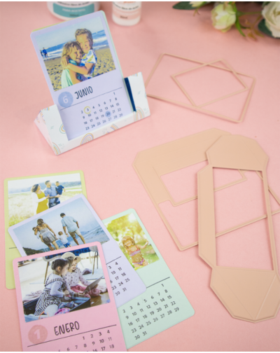 TROQUEL CALENDARIO DE MESA ARTESANA TALLER