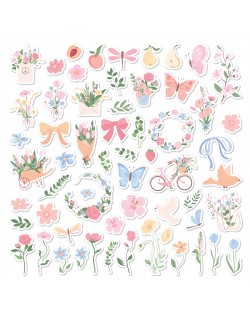 DIE CUTS ILUSTRACIONES FLORECIENDO ARTESANA TALLER 2