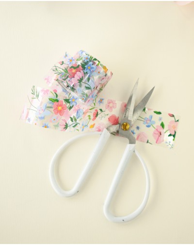 CINTA PET TRAMA FLORAL FLORECIENDO ARTESANA TALLER