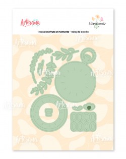 TROQUEL RELOJ DE BOLSILLO - FLORECIENDO ARTESANA TALLER