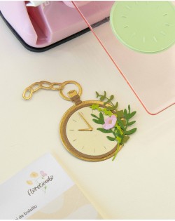 TROQUEL RELOJ DE BOLSILLO - FLORECIENDO ARTESANA TALLER 2