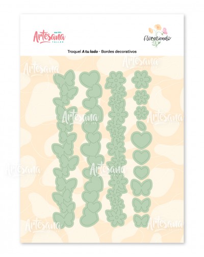 TROQUEL BORDES DECORATIVOS - FLORECIENDO ARTESANA TALLER