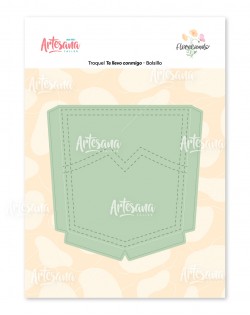 TROQUEL BOLSILLO - FLORECIENDO ARTESANA TALLER