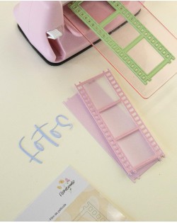 TROQUEL FILM DE PELICULA - FLORECIENDO ARTESANA TALLER 2