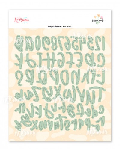 TROQUEL ABECEDARIO - FLORECIENDO ARTESANA TALLER