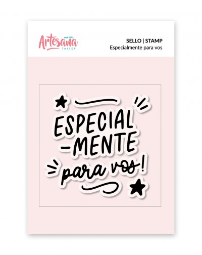 SELLO ESPECIALMENTE PARA VOS ARTESANA TALLER