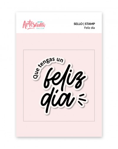 SELLO FELIZ DIA ARTESANA TALLER