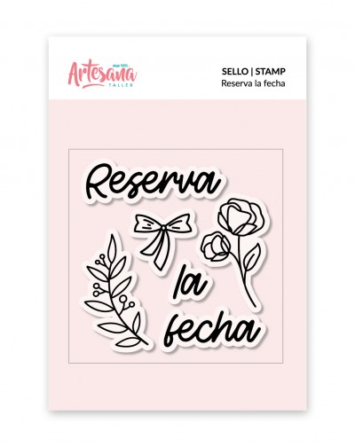 SELLO RESERVA LA FECHA ARTESANA TALLER