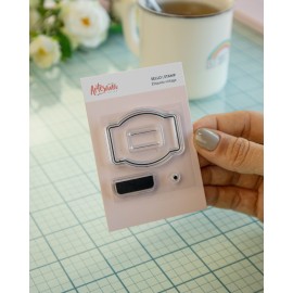 SELLO ETIQUETA VINTAGE ARTESANA TALLER