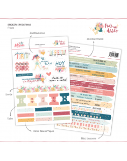 STICKERS FRASES PIDE UN DESEO MAS ARTESANA TALLER 2