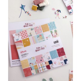 PAD DE PAPELES 12X12 SIMPLE FAZ PIDE UN DESEO MAS ARTESANA TALLER