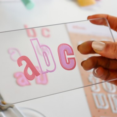 TROQUEL ABECEDARIO DOBLE MINUSCULAS PIDE UN DESEO MAS... 2