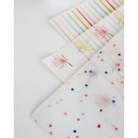 PACKx3 VELLUM PUNTITOS PIDE UN DESEO MAS ARTESANA TALLER