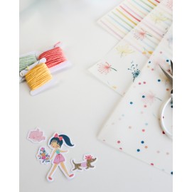 PACKx3 VELLUM PUNTITOS PIDE UN DESEO MAS ARTESANA TALLER