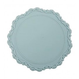 BASE DE SILICONA CIRCULAR AQUA PARA LACRES ARTESANA TALLER