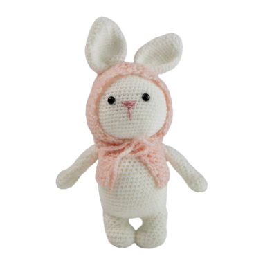 KIT PARA CROCHET CONEJITA MIA ARTESANA TALLER