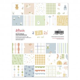 PAD DE PAPELES 6 X 8 A RO RÓ ARTESANA TALLER