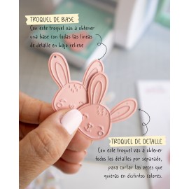 TROQUEL CONEJITA A RO RÓ ARTESANA TALLER