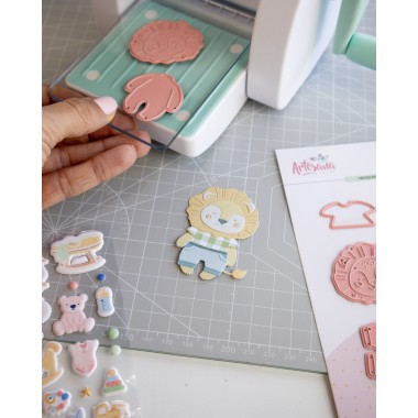 TROQUEL LEONCITO A RO RÓ ARTESANA TALLER 2