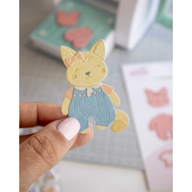 TROQUEL GATITA A RO RÓ ARTESANA TALLER