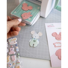 TROQUEL RATONCITO A RO RÓ ARTESANA TALLER