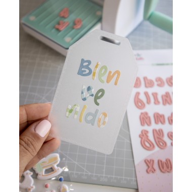 TROQUEL ABECEDARIO A RO RÓ ARTESANA TALLER