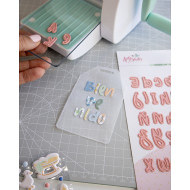 TROQUEL ABECEDARIO A RO RÓ ARTESANA TALLER 2