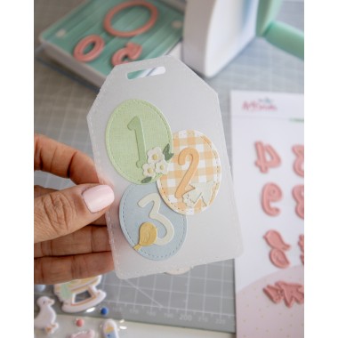 TROQUEL NUMEROS MESES A RO RÓ ARTESANA TALLER