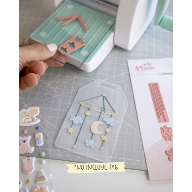 TROQUEL MOVIL DE CUNA A RO RÓ ARTESANA TALLER 2