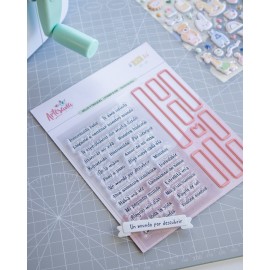 SELLO CON TROQUEL SENTIMIENTOS A RO RÓ ARTESANA TALLER