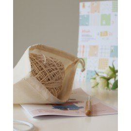 KIT DE TEJIDO CROCHET OSITO TOTO A RO RÓ ARTESANA TALLER