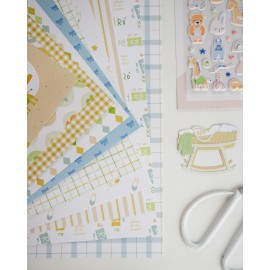 PAD DE PAPELES 12 X 12 A RO RÓ ARTESANA TALLER