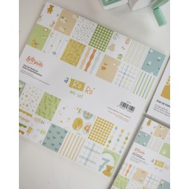 PAD DE PAPELES 12 X 12 A RO RÓ ARTESANA TALLER