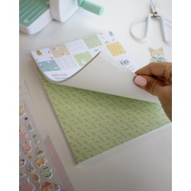 PAD DE PAPELES 6 X 8 A RO RÓ ARTESANA TALLER