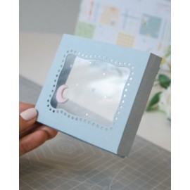 ACETATO IMPRESO EN BLANCO Y FOIL A RO RÓ ARTESANA TALLER