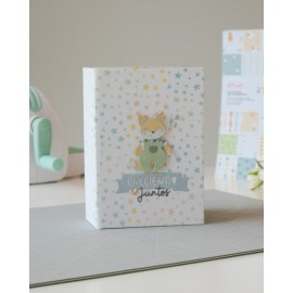 PACK X 3 TELA DE ENCUADERNACION ESTRELLAS A RO RÓ ARTESANA TALLER