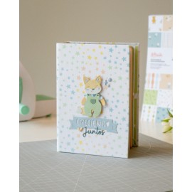 PACK X 3 TELA DE ENCUADERNACION ESTRELLAS A RO RÓ ARTESANA TALLER