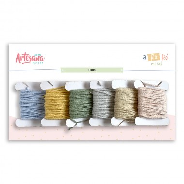 SET DE HILOS A RO RÓ ARTESANA TALLER