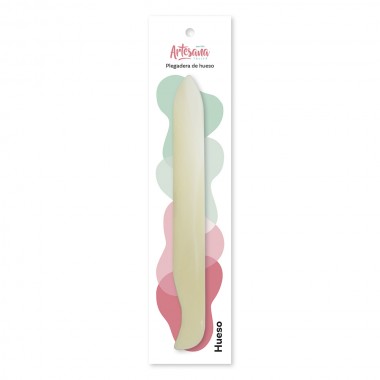 PLEGADERA DE HUESO ARTESANA TALLER