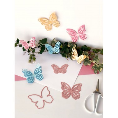 TROQUEL MARIPOSAS CALADAS ARTESANA TALLER