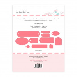 TROQUEL MIX ETIQUETAS ARTESANA TALLER