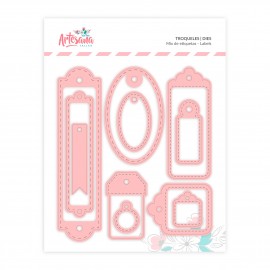 TROQUEL MIX ETIQUETAS ARTESANA TALLER
