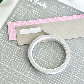 CINTA DOBLE CARA ANCHO 1/2" (1,27CM) ARTESANA TALLER