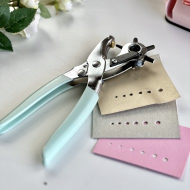 SACABOCADO CON CABEZAL ROTATIVO ARTESANA TALLER 2