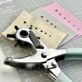 SACABOCADO CON CABEZAL ROTATIVO ARTESANA TALLER