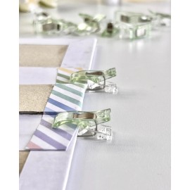 CLIPS PRENSA PAPEL X30U. ARTESANA TALLER